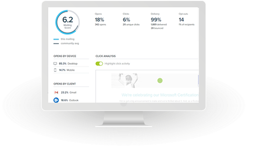 Email Marketing Platform - analytics and reporting