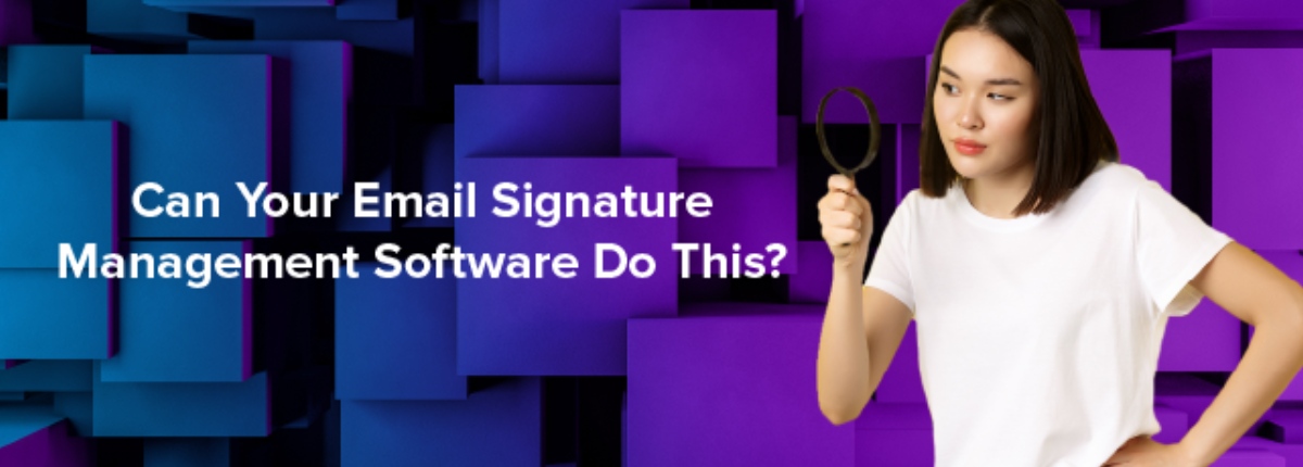 email signature features